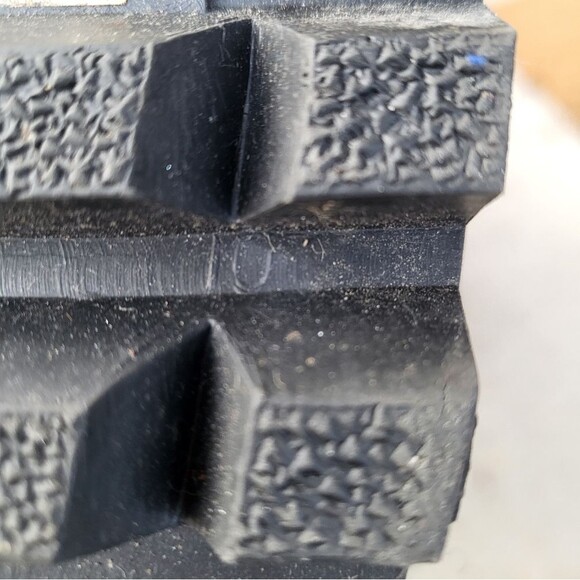 Vintage Silver Black Platform Spice Girls Style Moon Snow Boots Size 9/10 - Picture 11 of 14